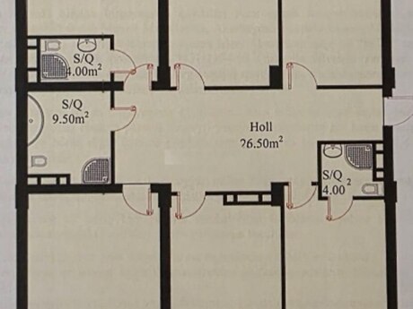 5 otaqlı yeni tikili - Şah İsmayıl Xətai m. - 205 m²
