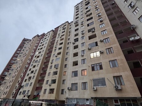 3 otaqlı yeni tikili - Həzi Aslanov m. - 90 m²