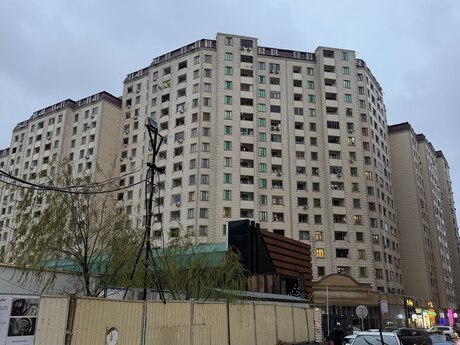 3 otaqlı yeni tikili - Həzi Aslanov m. - 90 m²