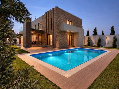 5 otaqlı həyət evi/bağ evi - Şağan q. - 330 m²