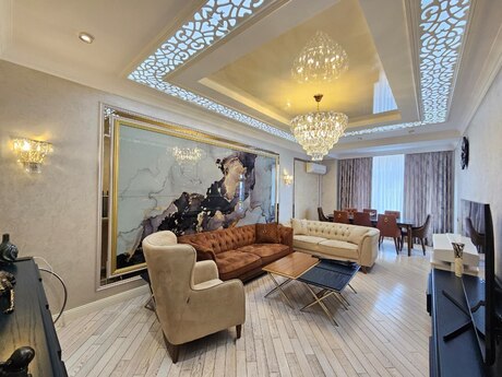 4 otaqlı yeni tikili - Nəsimi r. - 166 m²