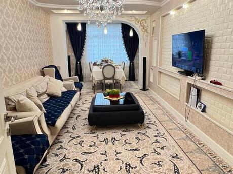 3 otaq · 100 m² · 2/5 mərtəbə, Bakıxanov