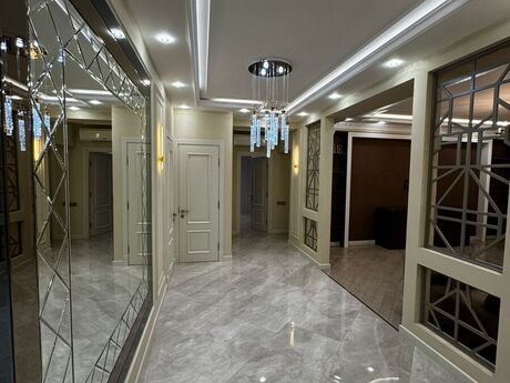 3 otaqlı yeni tikili - Nəriman Nərimanov m. - 142 m²