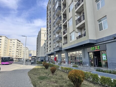 1-комн. новостройка - пос. Ясамал - 40 м²
