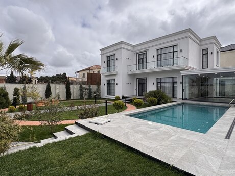 6 otaqlı həyət evi/bağ evi - Şağan q. - 350 m²