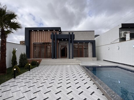 4 otaqlı həyət evi/bağ evi - Mərdəkan q. - 180 m²