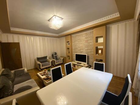 3 otaqlı yeni tikili - Şah İsmayıl Xətai m. - 125 m²