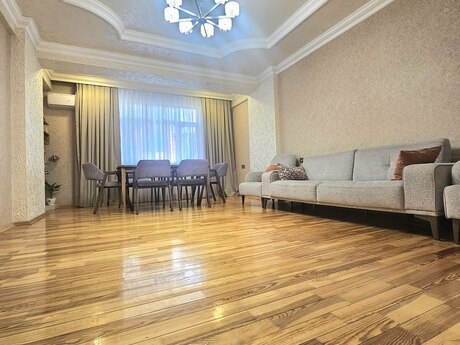 3 otaqlı yeni tikili - Qara Qarayev m. - 120 m²