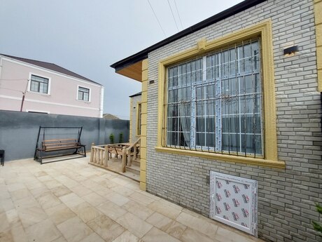 3 otaqlı həyət evi/bağ evi - Binə q. - 100 m²