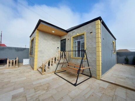 3 otaqlı həyət evi/bağ evi - Binə q. - 100 m²