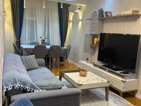2 otaqlı yeni tikili - Həzi Aslanov m. - 76 m²
