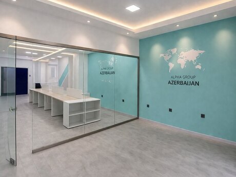 2-комн. офис - м. Сахил - 70 м²
