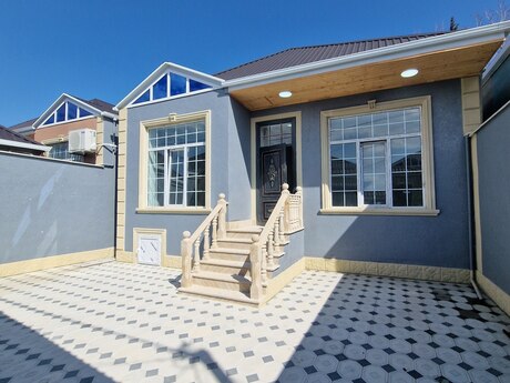 3 otaqlı həyət evi/bağ evi - Maştağa q. - 80 m²