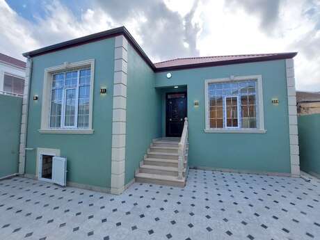 3 otaqlı həyət evi/bağ evi - Binə q. - 100 m²