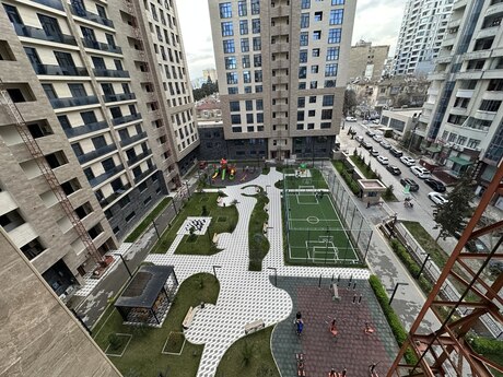 3 otaqlı yeni tikili - Nəsimi r. - 125 m²
