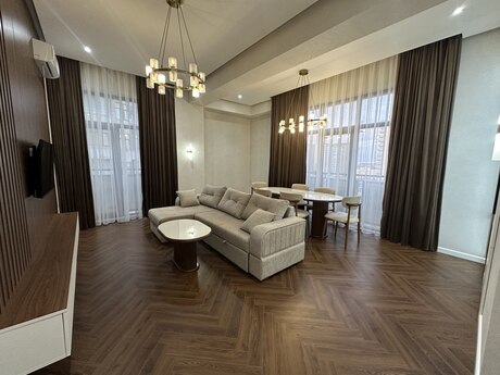 3 otaqlı yeni tikili - Nəsimi r. - 125 m²