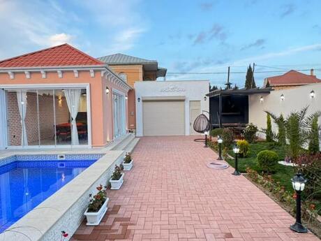 5 otaqlı həyət evi/bağ evi - Mərdəkan q. - 210 m²