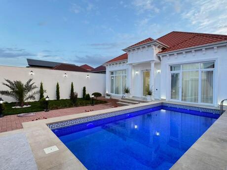 5 otaqlı həyət evi/bağ evi - Mərdəkan q. - 210 m²