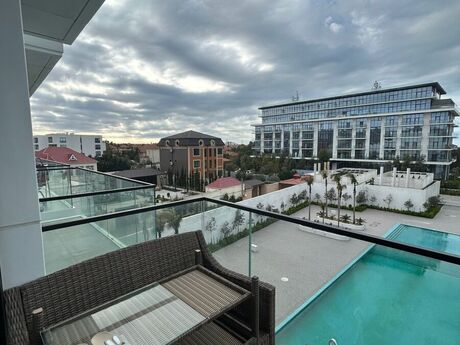 1 otaqlı yeni tikili - Nardaran q. - 60 m²