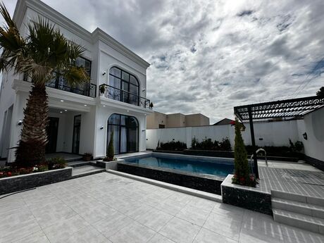 4 otaqlı həyət evi/bağ evi - Mərdəkan q. - 180 m²