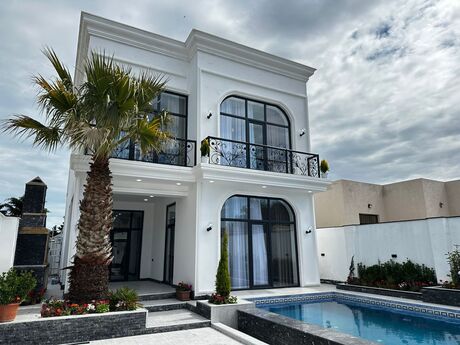 4 otaqlı həyət evi/bağ evi - Mərdəkan q. - 180 m²