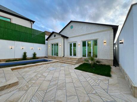 4 otaqlı həyət evi/bağ evi - Mərdəkan q. - 140 m²