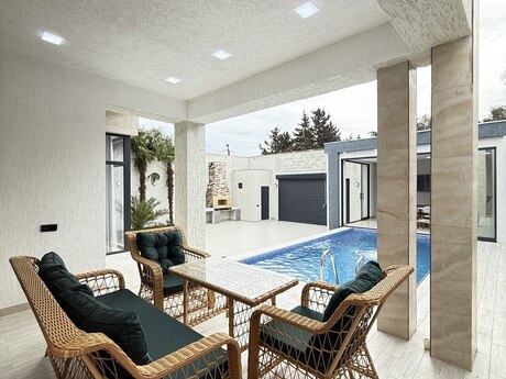 4 otaqlı həyət evi/bağ evi - Mərdəkan q. - 170 m²