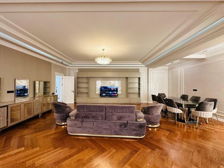 3 otaqlı yeni tikili - Nizami m. - 170 m²