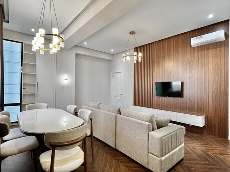 3 otaqlı yeni tikili - Nəsimi r. - 125 m²