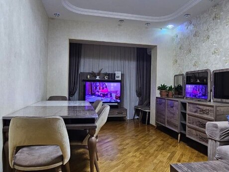3 otaqlı köhnə tikili - Həzi Aslanov m. - 90 m²