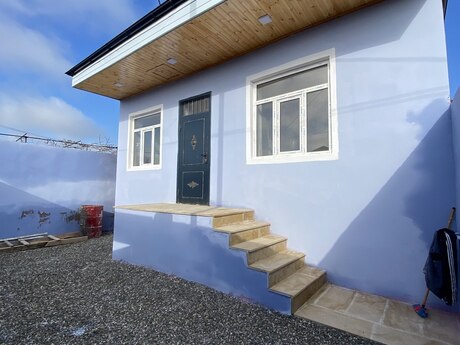 3 otaqlı həyət evi/bağ evi - Hövsan q. - 80 m²