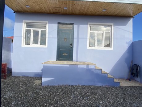 3 otaqlı həyət evi/bağ evi - Hövsan q. - 80 m²