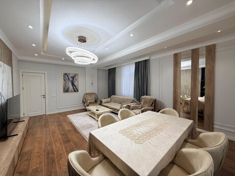 3 otaqlı yeni tikili - Nəsimi r. - 137 m²