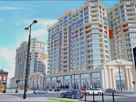 2 otaqlı yeni tikili - Nəriman Nərimanov m. - 90 m²