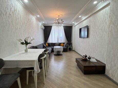 4 otaqlı yeni tikili - Həzi Aslanov m. - 129 m²