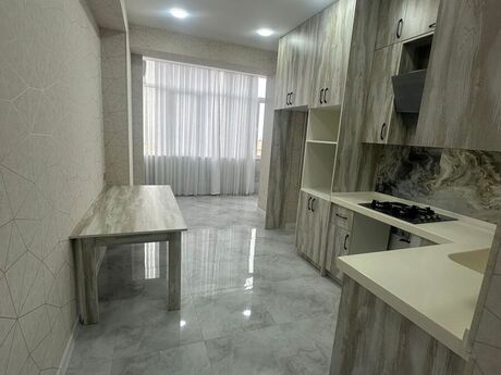 4 otaqlı yeni tikili - Qara Qarayev m. - 109 m²