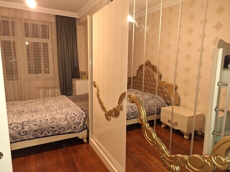 2 otaqlı yeni tikili - İnşaatçılar m. - 80 m²