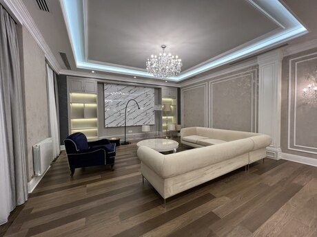 4 otaqlı yeni tikili - Ağ şəhər q. - 210 m²