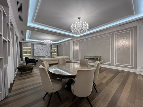 4 otaqlı yeni tikili - Ağ şəhər q. - 210 m²