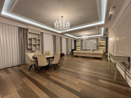 4 otaqlı yeni tikili - Ağ şəhər q. - 210 m²