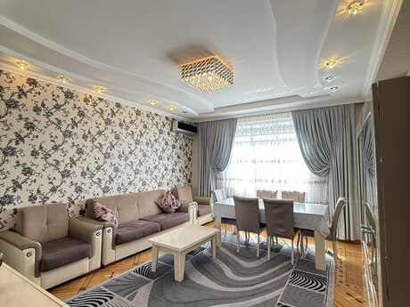 2 otaqlı yeni tikili - Nizami r. - 90 m²