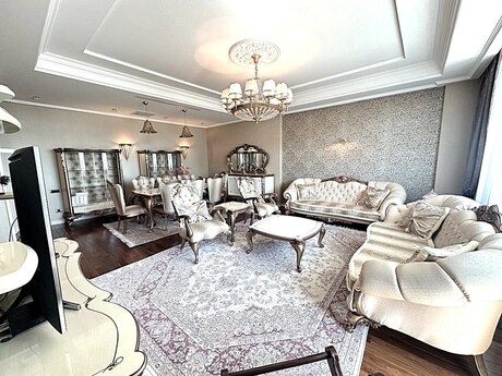 Kirayə 5 otaqlı mənzil, 250 m², Sahil: 4 000 ₼/ay 2