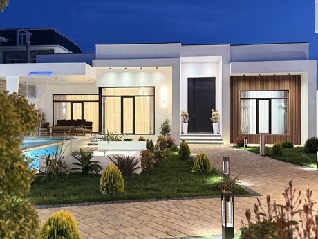 5 otaqlı həyət evi/bağ evi - Mərdəkan q. - 220 m²