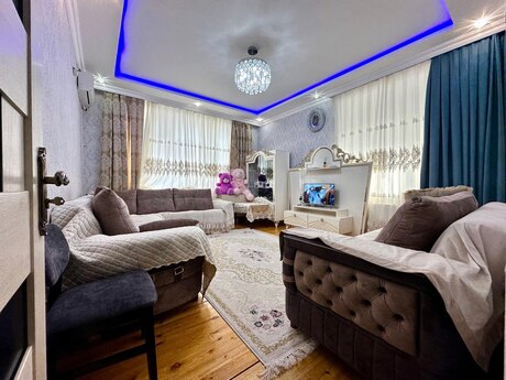 3 otaqlı yeni tikili - Həzi Aslanov m. - 105 m²