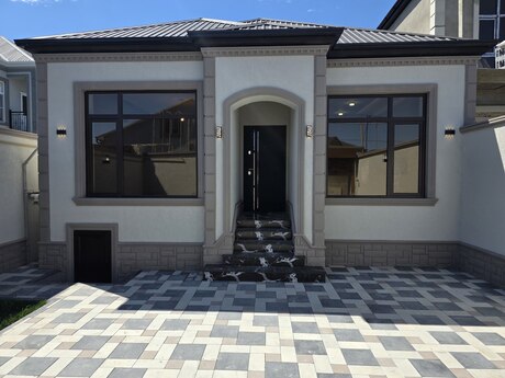 4 otaqlı həyət evi/bağ evi - Binə q. - 100 m²