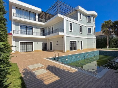 9 otaqlı həyət evi/bağ evi - Şüvəlan q. - 2000 m²