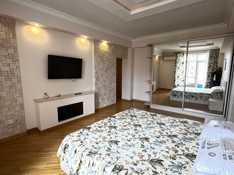 2 otaqlı yeni tikili - Şah İsmayıl Xətai m. - 100 m²
