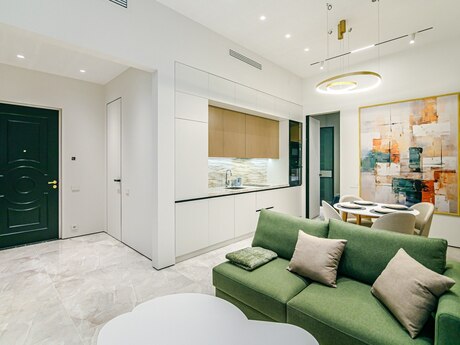 2 otaqlı yeni tikili - Ağ şəhər q. - 60 m²