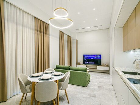 2 otaqlı yeni tikili - Ağ şəhər q. - 60 m²