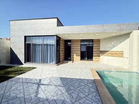 4 otaqlı həyət evi/bağ evi - Mərdəkan q. - 120 m²
